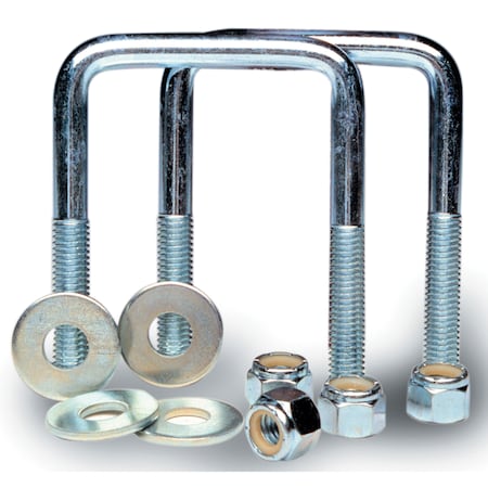 Tie Down Engineering Tie Down Engineering 86231 U-Bolt Kit - 7/16 inch-14 x 3-1/16 inch x 4-5/16 inch 86231